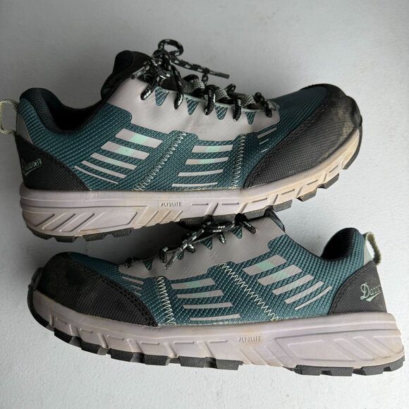 Danner Womens Run Time 3 Composite Toe Work Sneaker Boots Teal Mint 7.5 - Picture 5 of 9